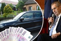Co čeká Zemana po odchodu z Hradu: Renta i auto s řidičem! Je 100 tisíc korun měsíčně málo?