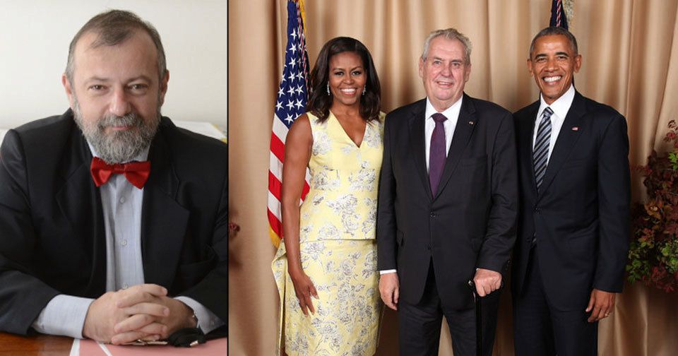 Kmoníček novým velvyslancem USA. A Zeman blahopřál Michelle Obamové k manželovi.