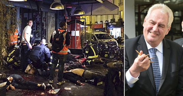 Zeman by zbrojil občany? „Kdyby měli lidé pistole, Paříž mohla dopadnout jinak“ 