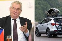 Nemocný podvodník, kterému dal Zeman milost: Po vesnici jezdí v SUV se švýcarskou značkou, tvrdí místní