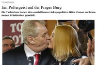 Zahraniční tisk o Zemanovi: Poltergeist na Pražském hradě!