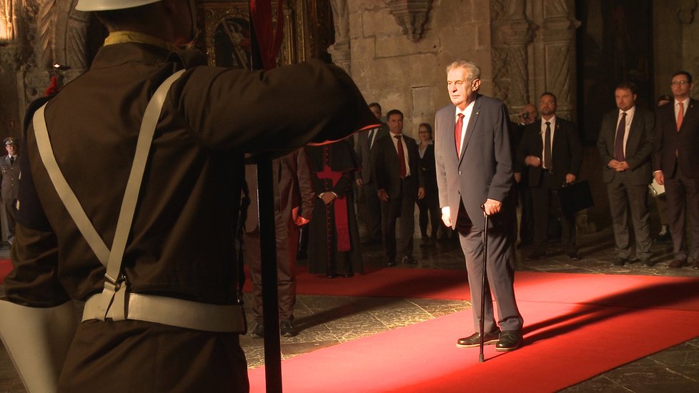 Zeman v Portugalsku