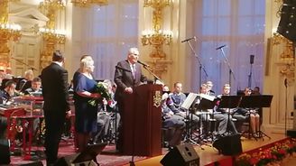 Zemanův mejdan: Takhle prezident děkoval svým příznivcům. Poslechněte si celý projev