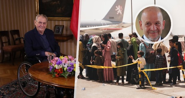 Prezident Zeman o velvyslanci z Afghánistánu Balounovi: Skvělá práce, dám mu medaili