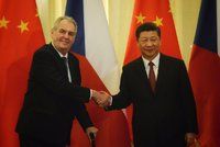 Zeman po zdravici píše „čínským přátelům“ i dopis. Prezidentovi přeje sílu a kuráž