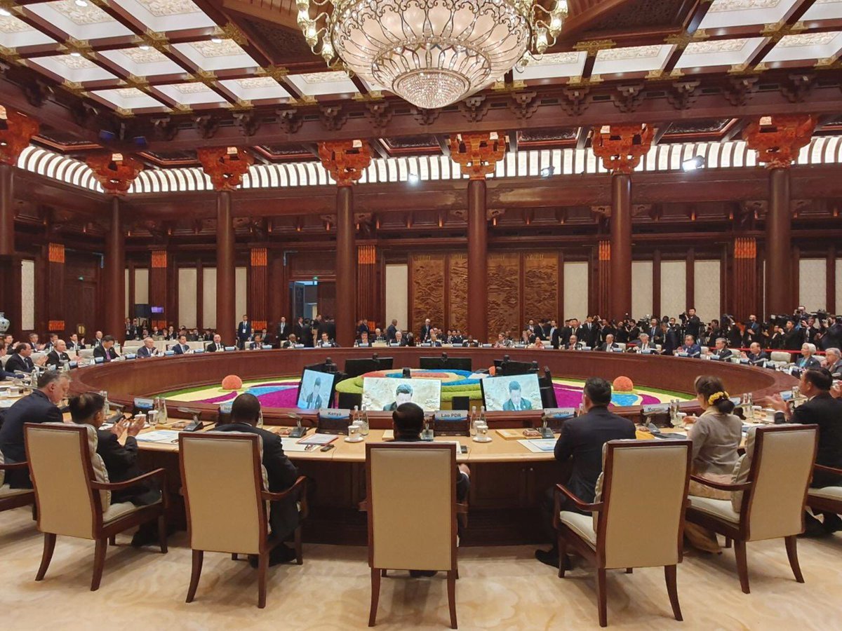 Konference k nové Hedvábné stezce (27. 4. 2019)