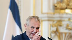 Prezident Miloš Zeman na oslavách 70. výročí založení státu Izrael