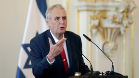 Prezident Miloš Zeman na oslavách 70. výročí založení státu Izrael