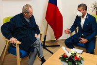 Prezident na Nově o zdraví, covidu i nové vládě: Zeman podpořil omezení pro neočkované