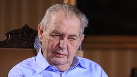 S prezidentem v Lánech: Miloš Zeman (10. 1. 2021)