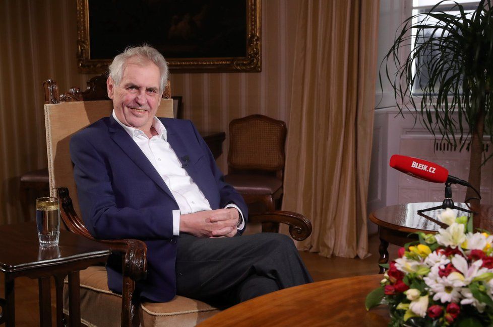 Miloš Zeman v pořadu S prezidentem v Lánech (27. 3. 2018)