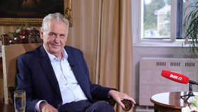 Prezident Miloš Zeman v pořadu S prezidentem v Lánech (24. 6. 2018)