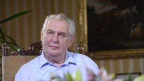 Prezident Miloš Zeman v pořadu S prezidentem v Lánech