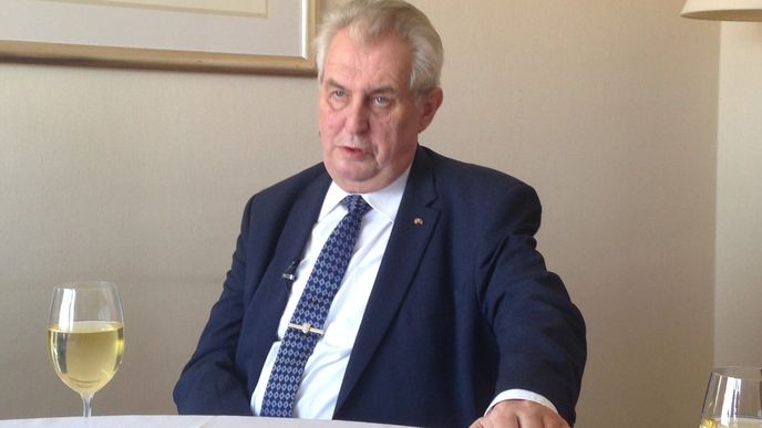 Prezident Miloš Zeman