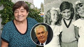 Jednou ze spolužaček Miloše Zemana na základní škole byla i Květa Dušátková (70).