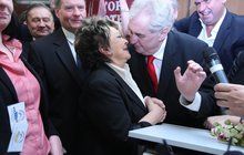 Prezident Miloš Zeman: Manželku vyměnil za Bohdalku!