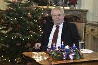 Zemanovo Vánoční poselství: Chvála vládě, porno a neandrtálci!