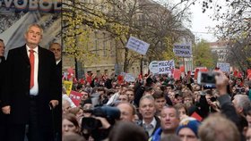 Miloše do koše!“ ozývalo se po 25 letech opět v centru Prahy. Tisíce lidí zde protestovaly proti prezidentu Zemanovi.