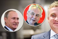 Mynářovo prozření: Putin je sympaťák a Zeman houba, co nasává