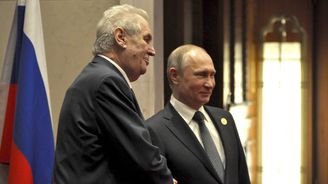 Putin si pohrává s Českem jako s onucí, jenom Miloš Zeman to pořád nevidí 