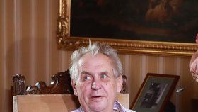 Miloš Zeman v pořadu S prezidentem v Lánech (7. 10. 2018)