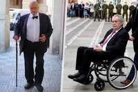 Schwarzenberg: „Zeman mě s vozíkem předběhl.“ Má nemoc jako prezident a odchází mu oko