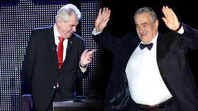 Poslední debata České televize ničím nepřekvapila. Miloš Zeman útočil, Karel Schwarzenberg se bránil