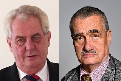 Zeman a Schwarzenberg se utkají o trůn