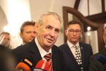 Zeman ve Sněmovně při debatě o rozpočtu