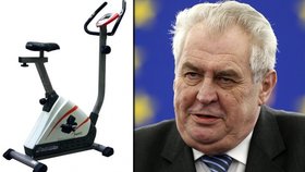 Zeman prý aktuálně kvůli kolenu sportuje!