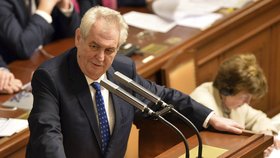 Prezident Miloš Zeman svolal zasedání Sněmovny na pondělí 20. listopadu.