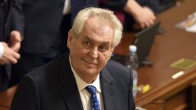 Prezident Miloš Zeman svolal zasedání Sněmovny na pondělí 20. listopadu.