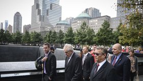 Prezident Miloš Zeman v New Yorku uctil památku obětí teroristického útoku na Spojené státy z 11. září.
