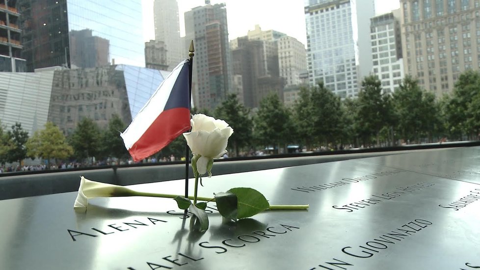Prezident Zeman v New Yorku uctil památku obětí teroristického útoku na Spojené státy z 11. září.