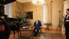 Zemanův vánoční projev 2016