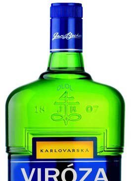 Zemanova oblíbená Becherovka by podle autora koláže zasloužila přejmenovat