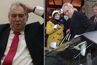 První den nového prezidenta: Zeman ujíždí na Vysočinu