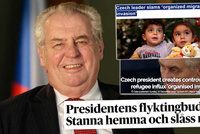 „Vánoční Zeman“ opět proslavil Česko. Jeho „invaze uprchlíků“ obletěla svět