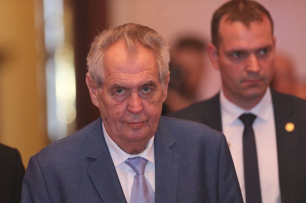 Prezident Miloš Zeman na Žofínském fóru (28.5.2019)