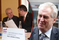 Nově zvolený prezident Miloš Zeman: Grebeníček je podle mě neostalinista