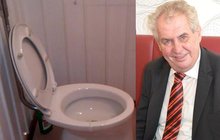 VIDEO Masarykova prezidentská toaleta: Tento záchod čeká na Zemana!