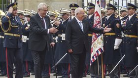 Končí návštěva izraelského prezidenta v Praze.
