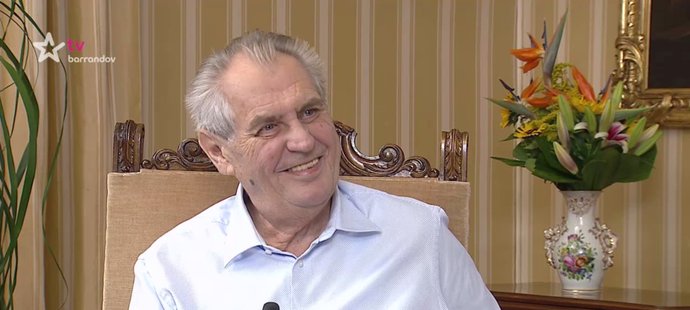 Prezident Miloš Zeman si zavtipkoval na účet Plekance s Vondráčkovou