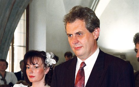 Miloš a Ivana si řekli své ano 2. července 1993 na Novoměstské radnici
