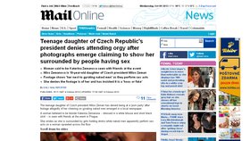 O skandálu informuje i jeden z nejvlivnějších britských serverů Daily Mail