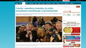 O skandálu Kate píše také polský zpravodajský web Wiadomosci