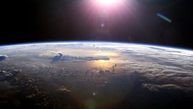 Planeta Země z pohledu mezinárodní kosmické stanice ISS