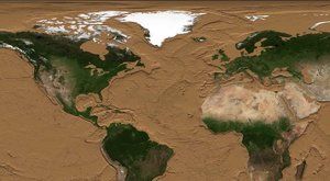 NASA vysušila oceány! Fascinující animace Země bez vody