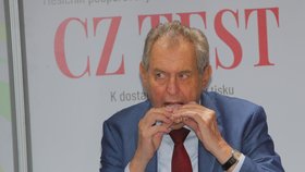 Země živitelka 2022: Tehdejší prezident Miloš Zeman