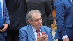 Prezident Miloš Zeman na Zemi živitelce.